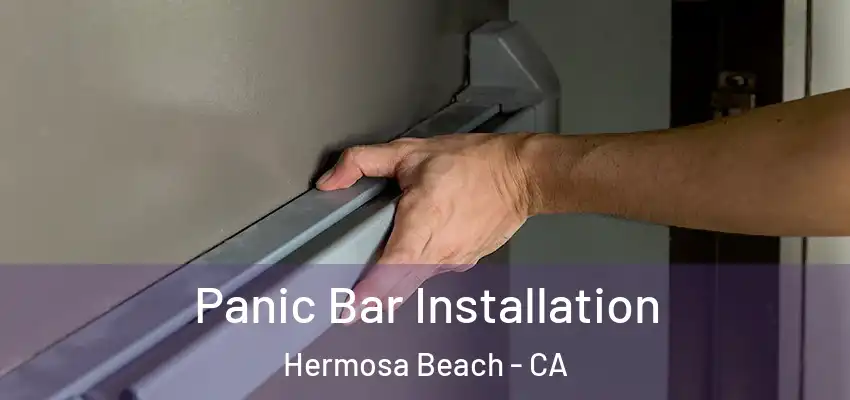  Panic Bar Installation Hermosa Beach - CA
